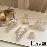 【Hera赫拉】經美人魚炫彩鯊魚夾3入組 H111030305 白色