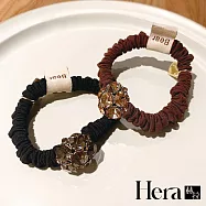 【Hera赫拉】氣質捷克鑽球大腸髮圈兩入組 H112051006 圓球兩入組