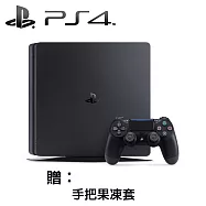 【SONY】PS4 slim 1TB主機 公司貨 原廠保固一年(贈：副廠手把果凍套)