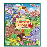 eeBoo 成長尺 - Grow Like a Dinosaur Growth Chart 恐龍大大 成長尺