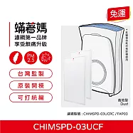 蟎著媽 HEPA濾網2入優惠組 適用 3M 超濾淨 FAP03 CHIMSPD-03UCF 淨呼吸空氣清淨機