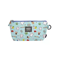 【HUGGER】萬用小物袋M 麻吉貓 獨家聯名 (化妝旅行盥洗收納零錢證件文具筆袋)