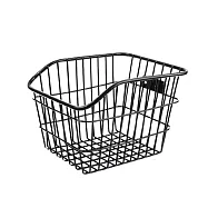 【H&R 安室家】加厚款腳踏車籃 自行車後車籃 置物籃 菜籃