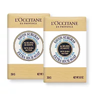 L&rsquo;OCCITANE 歐舒丹 乳油木牛奶皂(250g)X2-百貨公司貨