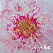 【玲廊滿藝】陳怡蓉Jenny-綻放30x30cm