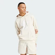 ADIDAS TREFOIL HOODY 男連帽上衣-米白-IM9408 L 白色