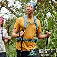 【ATUNAS 歐都納】男款POLARTEC POWER STRETCH短袖T恤A1TS2301M/抗UV/彈性/排汗/快乾 XL 深褐