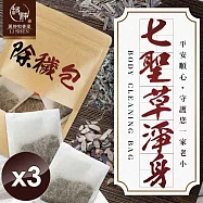 【麗紳和春堂】七聖草淨身除穢包(6包/袋)x3袋