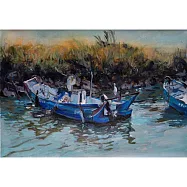 【玲廊滿藝】胡令豪-悠然29x41.5cm