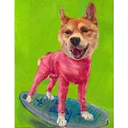 【玲廊滿藝】龔名俐-一起動起來41x31.5cm