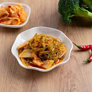 【蘭揚食品】黃金泡菜裙帶絲200g-植物五辛素