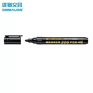 雄獅 No.205奇異筆 黑