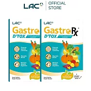 【LAC利維喜】順暢果凍5包-蜜桃口味x2入組(540天醱酵/5色植化素/高酵代謝專利)