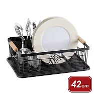 《KELA》Rica集水盤+餐具碗盤瀝水架 | 餐具 碗盤收納架 流理臺架 - 42cm
