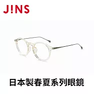 JINS 日本製春夏系列眼鏡(URF-24S-043) 向日葵(透明淡黃)