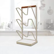 樂司/小鐵立式鍋蓋架附底盤x2組