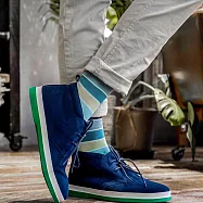 【LEEDS WEATHER】Wakefield - 大地簡約群藍 ∣抑菌除臭、台灣製∣中筒襪 23 - 28 cm