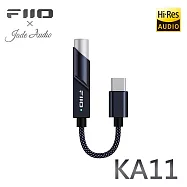 FiiO X Jade Audio KA11 隨身型解碼耳機轉換器 TypeC接頭 -午夜黑款