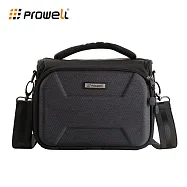 【Prowell】EVA硬殼一機兩鏡相機包 相機保護包 休閒攝影包 相機斜背包 相機跨肩包 WIN-22356 贈送防雨罩 黑色