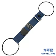 日本TRADE WORKS究極Gowell行李箱拉桿固定隨身包用拉環束帶GW-0102(可調37-75cm;適周長≦70cm行李包)旅行袋綁帶 適出國旅行 海軍藍