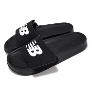 New Balance 涼拖鞋 200 V3 男鞋 女鞋 黑 白 魔鬼氈 緩震 運動拖鞋 NB SUA200H3-D 30cm BLACK/WHITE