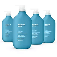 Method美則 男仕潔膚露-極地冰川828ml x4