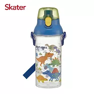 日本 Skater 直飲透明水壺 (480ml)- 恐龍圖鑑