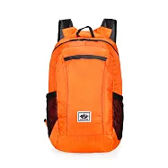 【WIDE VIEW】輕量摺疊防水後背包(折疊便攜背包 折疊登山包 便攜包 折疊包 折疊雙肩包 大容量背包/519) 橘色