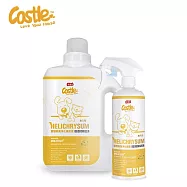 【Castle 家適多】寵物居家環境除臭劑500+2000ml –四款香氛(寵物異味/空氣清新劑/寵物環境清潔噴霧/超值優惠) 永久花香味