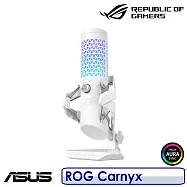 【送原廠ROG Eye S 攝影機】ASUS 華碩 ROG Carnyx 錄音室等級電競麥克風 白色