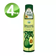 噴寶Spraypal 噴霧式酪梨油 (120mlX4瓶)