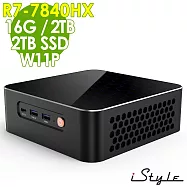 iStyle M2 迷你小鋼砲 (R7-7840HX/16G/2TB+2TB SSD/W11P/五年保固)