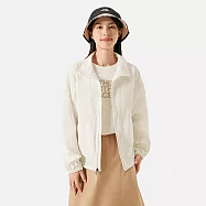 The North Face W M66 UPF WIND JACKET - AP 女風衣外套-米白-NF0A87WEQLI 2XL 白色