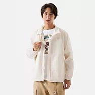 The North Face M M66 UPF WIND JACKET - AP 男風衣外套-米白-NF0A87V1QLI 2XL 白色