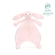 英國 JELLYCAT 安撫甜睡巾 寶貝粉兔