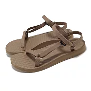 Teva 涼鞋 W Original Universal Slim 女鞋 虎眼棕 支撐 快乾 緩衝 涼拖鞋 1150110TEY 22cm BROWN