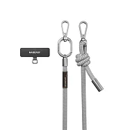 MAGEASY 8.3 mm Strap 掛繩/掛繩片組 (相容 iOS / Android 手機殼) 灰色