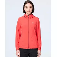 【荒野wildland】女彈性冰絲涼感抗UV機能外套波爾多紅色 S 波爾多紅色