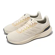 adidas 慢跑鞋 Runfalcon 3.0 男鞋 象牙白 黑 緩衝 透氣 運動鞋 愛迪達 IE0739 26.5cm IVORY/BLACK