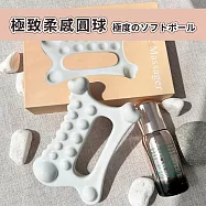 【DIVA】日式高質感陶瓷刮痧臉部按摩女神刮痧板 (交換禮物 女生禮物) 極致柔感圓球