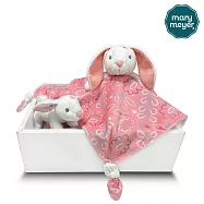 【Mary Meyer】貝拉兔經典禮盒(柔軟手搖鈴+柔軟安撫巾)