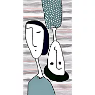 【玲廊滿藝】張慈-我們40x20cm