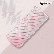 【Tumaz月熊健身】波浪型按摩滾筒 草莓優格