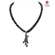 BILLY KING 貝麗晶 【樂器系列-97】(BK1110) 提琴+弦天然珍珠流蘇項鍊