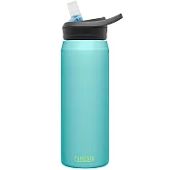 【美國 CamelBak】750ml eddy+不鏽鋼多水吸管保溫瓶(保冰) - 清澈河流