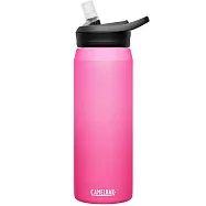 【美國 CamelBak】750ml eddy+不鏽鋼多水吸管保溫瓶(保冰) - 珊瑚粉漸層