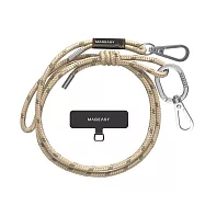 MAGEASY 6 mm Strap 掛繩/掛繩片組 (相容 iOS / Android 手機殼) 焦糖杏