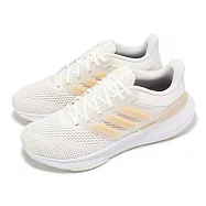 adidas 慢跑鞋 Ultrabounce W 女鞋 白 象牙白 緩衝 透氣 運動鞋 愛迪達 IE0725 24.5cm WHITE/IVORY