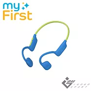 myFirst Airwaves 氣傳導開放式藍牙無線兒童耳機 藍綠色