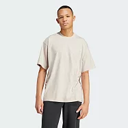 ADIDAS C Tee 男短袖上衣-米白-IP2773 M 白色